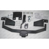 FA 0320-E Бизон Фаркоп на Lexus GX 2012-2023 без подрезки бампера. Тип шара: E (легкосъемный шар под квадрат). Нагрузки: 3500/120 кг. Не комплектуется электрикой