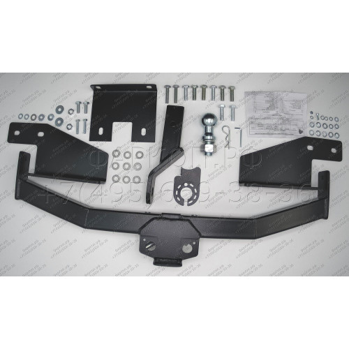 FA 0320-E Бизон Фаркоп на Lexus GX 2012-2023 без подрезки бампера. Тип шара: E (легкосъемный шар под квадрат). Нагрузки: 3500/120 кг. Не комплектуется электрикой