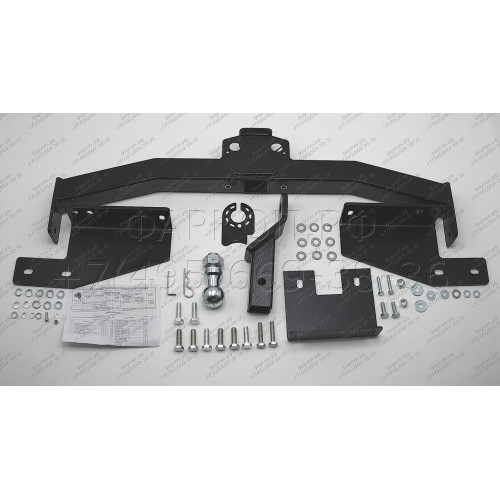 FA 0320-E Бизон Фаркоп на Lexus GX 2012-2023 без подрезки бампера. Тип шара: E (легкосъемный шар под квадрат). Нагрузки: 3500/120 кг. Не комплектуется электрикой