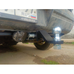 FA 0700-E Бизон Фаркоп на Tank 700 2025- без подрезки бампера. Тип шара: E (легкосъемный шар под квадрат). Нагрузки: 3500/160 кг. Не комплектуется электрикой