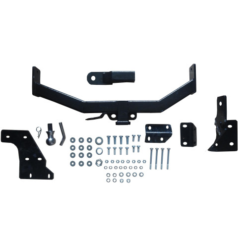 FA 0724-E Бизон Фаркоп на Hyundai Santa Fe 2012-2018, Kia Sorento II XM 2012-2020. Требуется подрезка бампера. Тип шара: E (легкосъемный шар под квадрат). Нагрузки: 3000/120 кг. Не комплектуется электрикой
