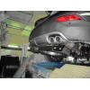 FA 0724-E Бизон Фаркоп на Hyundai Santa Fe 2012-2018, Kia Sorento II XM 2012-2020. Требуется подрезка бампера. Тип шара: E (легкосъемный шар под квадрат). Нагрузки: 3000/120 кг. Не комплектуется электрикой