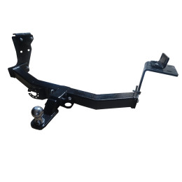 FA 0724-E Бизон Фаркоп на Hyundai Santa Fe 2012-2018, Kia Sorento II XM 2012-2020. Требуется подрезка бампера. Тип шара: E (легкосъемный шар под квадрат). Нагрузки: 3000/120 кг