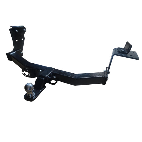 FA 0724-E Бизон Фаркоп на Hyundai Santa Fe 2012-2018, Kia Sorento II XM 2012-2020. Требуется подрезка бампера. Тип шара: E (легкосъемный шар под квадрат). Нагрузки: 3000/120 кг. Не комплектуется электрикой