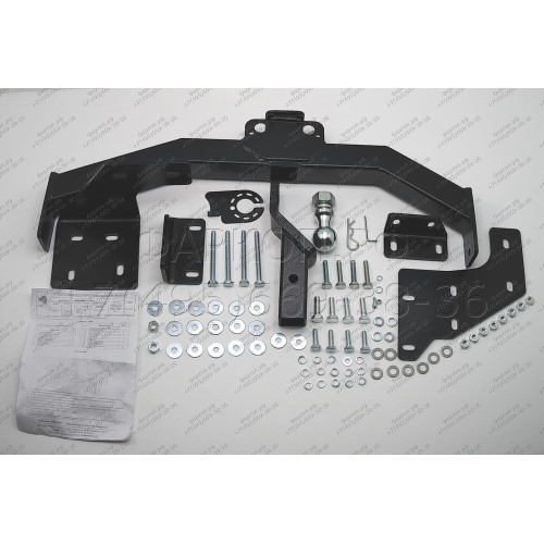 FA 0724-E Бизон Фаркоп на Hyundai Santa Fe 2012-2018, Kia Sorento II XM 2012-2020. Требуется подрезка бампера. Тип шара: E (легкосъемный шар под квадрат). Нагрузки: 3000/120 кг. Не комплектуется электрикой