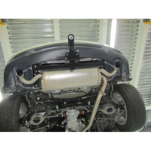 FA 0856-E Бизон Фаркоп на Acura RDX 2007-2013, 2013-2018 без подрезки бампера. Тип шара: E (легкосъемный шар под квадрат). Нагрузки: 3000/120 кг. Не комплектуется электрикой