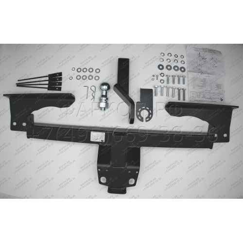 FA 0856-E Бизон Фаркоп на Acura RDX 2007-2013, 2013-2018 без подрезки бампера. Тип шара: E (легкосъемный шар под квадрат). Нагрузки: 3000/120 кг. Не комплектуется электрикой