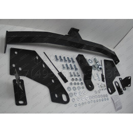FA 0996-E Бизон Фаркоп на Isuzu D-MAX 2012-2021 без подрезки бампера. Тип шара: E (легкосъемный шар под квадрат). Нагрузки: 3500/120 кг. Не комплектуется электр