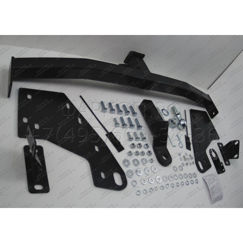 FA 0996-E Бизон Фаркоп на Isuzu D-MAX 2012-2021 без подрезки бампера. Тип шара: E (легкосъемный шар под квадрат). Нагрузки: 3500/120 кг. Не комплектуется электрикой
