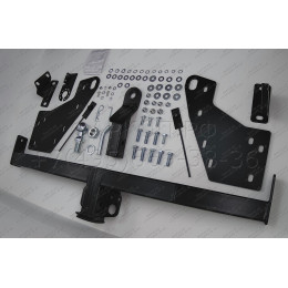 FA 0996-E Бизон Фаркоп на Isuzu D-MAX 2012-2021 без подрезки бампера. Тип шара: E (легкосъемный шар под квадрат). Нагрузки: 3500/120 кг. Не комплектуется электр