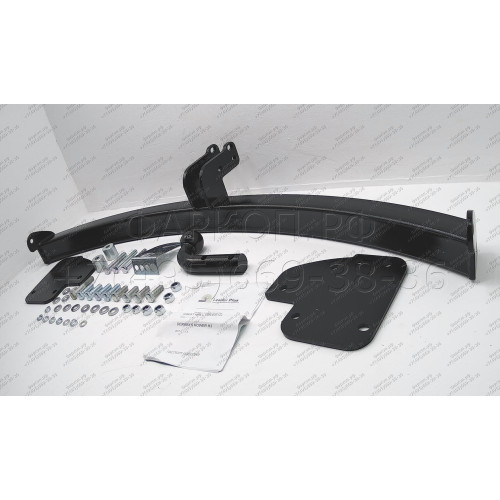 G103-A Лидер-плюс ТСУ для Great Wall Hover H3 2010-2016, DW Hower 2017-2019. Требуется подрезка бампера. Нагрузки: 1200/75 кг, масса фаркопа 18,4 кг (без электрики в комплекте)