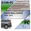 G106-FC Лидер-плюс ТСУ для Great Wall Hover 2004-2010 без снятия и выреза бампера. Тип шара: FC. Нагрузки: 1200/50 кг, масса фаркопа 25,7 кг, требуется 2 сверления (без электрики в комплекте)