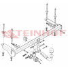 H-063 STEINHOF Фаркоп на Honda HR-V 3/5 дверей 1999-2002. Требуется подрезка бампера. Тип шара: A. Нагрузки: 1400/70 кг, масса фаркопа 17,9 кг (без электрики в комплекте)