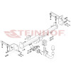 H-084 STEINHOF Фаркоп на Honda CR-V V 2017-2022. Требуется подрезка бампера. Тип шара: AV (вертикальное быстросъемное крепление шара на ключе). Нагрузки: 2000/120 кг, масса фаркопа 14,55 кг (без электрики в комплекте)