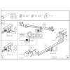 H093A GALIA Полностью оцинкованный фаркоп на Hyundai i20 2014-2020. Тип шара: A. Невидимый вырез бампера. Нагрузки: 1200/75 кг, масса фаркопа 15,02 кг