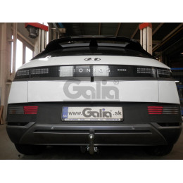 H110A GALIA Полностью оцинкованный фаркоп на Hyundai Ioniq 5 2021-. Тип шара: A. Невидимый вырез бампера. Нагрузки: 1600/100 кг, масса фаркопа 15,72 кг