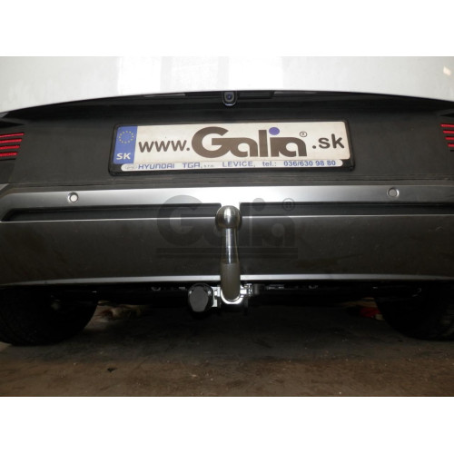 H110A GALIA Полностью оцинкованный фаркоп на Hyundai Ioniq 5 2021-. Тип шара: A. Невидимый вырез бампера. Нагрузки: 1600/100 кг, масса фаркопа 15,72 кг