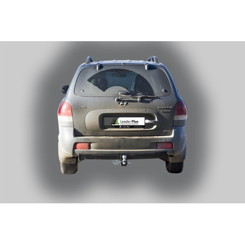 H205-E Лидер-плюс ТСУ для Hyundai Santa Fe 2001-2006, Hyundai Santa Fe Classic 2007-2013 без снятия и выреза бампера. Тип шара: E. Нагрузки: 1500/100 кг, масса фаркопа 22,8 кг (без электрики в комплекте)