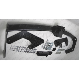 H205-E Лидер-плюс ТСУ для Hyundai Santa Fe 2001-2006, Hyundai Santa Fe Classic 2007-2013 без снятия и выреза бампера. Тип шара: E. Нагрузки: 1500/100 кг, масса фаркопа 22,8 кг (без э