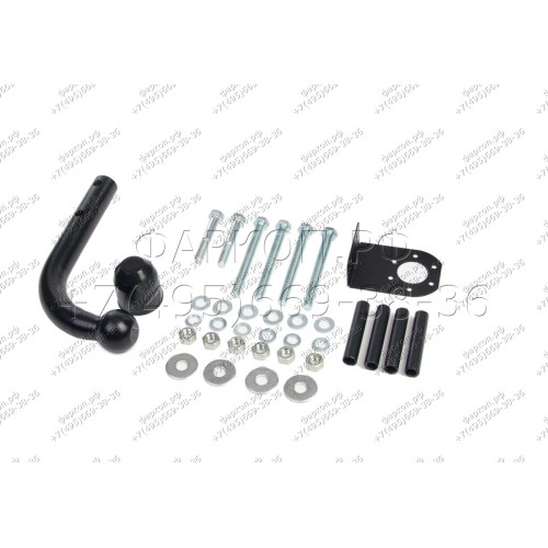 H.H14.A HALTY Фаркоп на Honda Stream 2WD/4WD 2006-2014. Требуется подрезка бампера. Тип шара: A. Нагрузки: 750/75 кг, масса фаркопа 12,9 кг