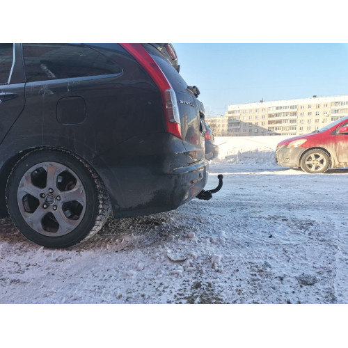 H.H14.A HALTY Фаркоп на Honda Stream 2WD/4WD 2006-2014. Требуется подрезка бампера. Тип шара: A. Нагрузки: 750/75 кг, масса фаркопа 12,9 кг