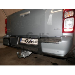 I022C GALIA Полностью оцинкованный фаркоп на Isuzu D-Max 2020-. Тип шара: C (горизонтальный съемный). Установка без снятия и выреза бампера. Нагрузки: 3500/25