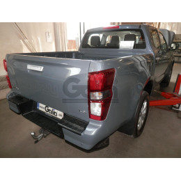 I022C GALIA Полностью оцинкованный фаркоп на Isuzu D-Max 2020-. Тип шара: C (горизонтальный съемный). Установка без снятия и выреза бампера. Нагрузки: 3500/25