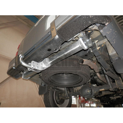 I022C GALIA Полностью оцинкованный фаркоп на Isuzu D-Max 2020-. Тип шара: C (горизонтальный съемный). Установка без снятия и выреза бампера. Нагрузки: 3500/250 кг, масса фаркопа 25,27 кг