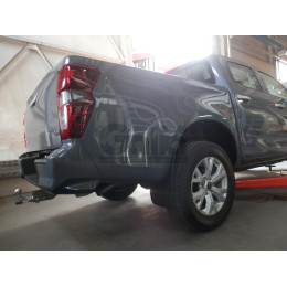 I022C GALIA Полностью оцинкованный фаркоп на Isuzu D-Max 2020-. Тип шара: C (горизонтальный съемный). Установка без снятия и выреза бампера. Нагрузки: 3500/25