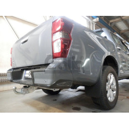 I022C GALIA Полностью оцинкованный фаркоп на Isuzu D-Max 2020-. Тип шара: C (горизонтальный съемный). Установка без снятия и выреза бампера. Нагрузки: 3500/25