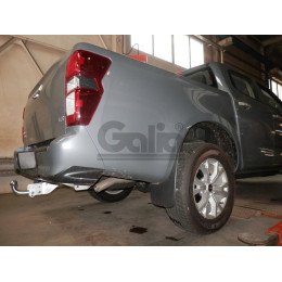 I022C GALIA Полностью оцинкованный фаркоп на Isuzu D-Max 2020-. Тип шара: C (горизонтальный съемный). Установка без снятия и выреза бампера. Нагрузки: 3500/25