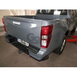 I022C GALIA Полностью оцинкованный фаркоп на Isuzu D-Max 2020-. Тип шара: C (горизонтальный съемный). Установка без снятия и выреза бампера. Нагрузки: 3500/25