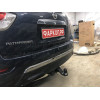 FA 0854-E(N) Бизон Фаркоп с хромированной накладкой на Nissan Pathfinder R52 2014-2021 без подрезки бампера. Тип шара: E (легкосъемный шар под квадрат). Нагрузки: 3200/120 кг. Не комплектуется электрикой