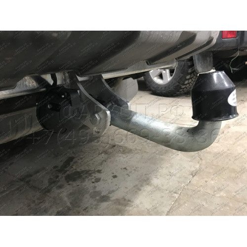 R050A GALIA Полностью оцинкованный фаркоп на Land Rover Range Rover III 2002-2013. Тип шара: A. Без выреза бампера. Нагрузки: 3500/150 кг, масса фаркопа 25,5 кг