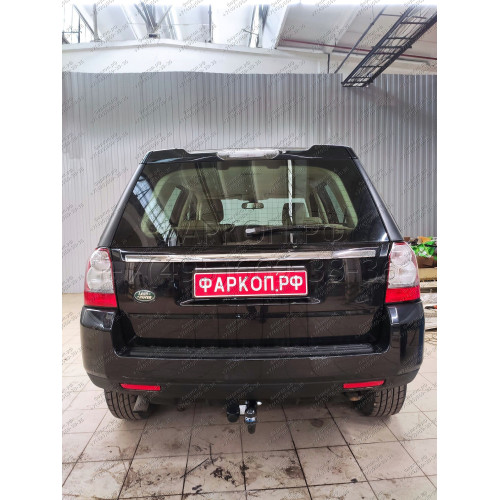 7351-A ORIS Фаркоп на Land Rover Freelander II 2007-2012 без выреза в бампере. Тип шара: A. Нагрузки: 1500/50 кг, масса фаркопа 15,5 кг (без электрики в комплекте)