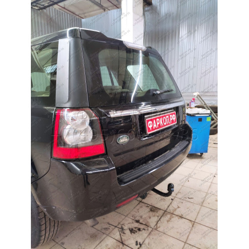 7351-A ORIS Фаркоп на Land Rover Freelander II 2007-2012 без выреза в бампере. Тип шара: A. Нагрузки: 1500/50 кг, масса фаркопа 15,5 кг (без электрики в комплекте)