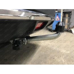 N055A GALIA Полностью оцинкованный фаркоп на Nissan X-Trail T32 2014-2022, Renault Koleos 2016-2020. Тип шара: A. Без выреза бампера. Нагрузки: 2000/100 кг, масса фаркопа 20,72 кг