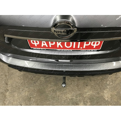 N055A GALIA Полностью оцинкованный фаркоп на Nissan X-Trail T32 2014-2022, Renault Koleos 2016-2020. Тип шара: A. Без выреза бампера. Нагрузки: 2000/100 кг, масса фаркопа 20,72 кг