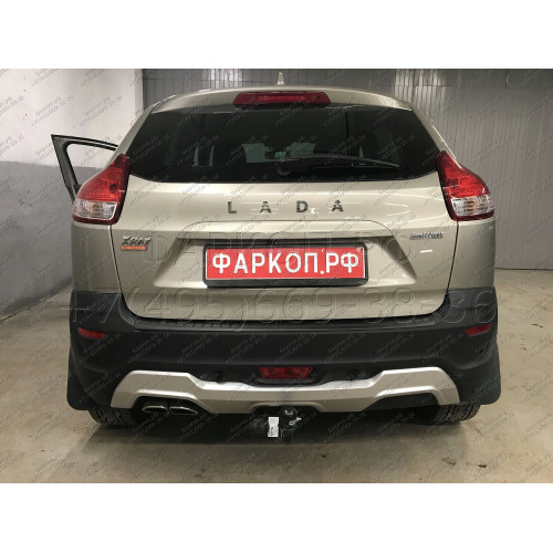 1240-A ORIS Фаркоп на Лада Х РЕЙ (Lada XRay) 2016-2022, Lada XRay Cross 2018-2022 без подрезки бампера. Тип шара: A. Нагрузки: 1200/75 кг, масса фаркопа 14,2 кг (без электрики в комплекте)