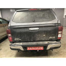 FA 0996-E Бизон Фаркоп на Isuzu D-MAX 2012-2021 без подрезки бампера. Тип шара: E (легкосъемный шар под квадрат). Нагрузки: 3500/120 кг. Не комплектуется электр