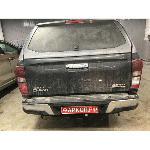 FA 0996-E Бизон Фаркоп на Isuzu D-MAX 2012-2021 без подрезки бампера. Тип шара: E (легкосъемный шар под квадрат). Нагрузки: 3500/120 кг. Не комплектуется электрикой