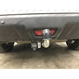 N055A GALIA Полностью оцинкованный фаркоп на Nissan X-Trail T32 2014-2022, Renault Koleos 2016-2020. Тип шара: A. Без выреза бампера. Нагрузки: 2000/100 кг, масса фаркопа 20,72 кг