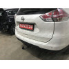 N055A GALIA Полностью оцинкованный фаркоп на Nissan X-Trail T32 2014-2022, Renault Koleos 2016-2020. Тип шара: A. Без выреза бампера. Нагрузки: 2000/100 кг, масса фаркопа 20,72 кг
