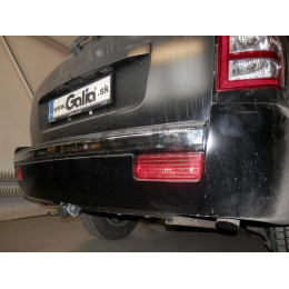 J006C GALIA Полностью оцинкованный фаркоп на Jeep Grand Cherokee WK 2005-2010, Jeep Commander 2006-2010. Подрозетник убирается за бампер. Тип шара: C (горизонтальный съемн