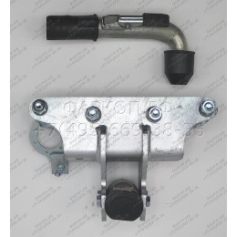 J006C GALIA Полностью оцинкованный фаркоп на Jeep Grand Cherokee WK 2005-2010, Jeep Commander 2006-2010. Подрозетник убирается за бампер. Тип шара: C (горизонтальный съемн