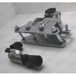 J006C GALIA Полностью оцинкованный фаркоп на Jeep Grand Cherokee WK 2005-2010, Jeep Commander 2006-2010. Подрозетник убирается за бампер. Тип шара: C (горизонтальный съемн