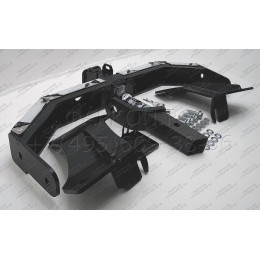 JGC-13-991124.00 PT GROUP Фаркоп с нержавеющей накладкой на Jeep Grand Cherokee IV WK2 2014-2021 без подрезки бампера. Тип шара: E (легкосъемный шар под квадрат). Нагруз