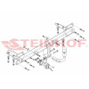 K-009 STEINHOF Фаркоп на Kia Carnival 1999-2006. Требуется подрезка бампера. Тип шара: A. Нагрузки: 2100/80 кг, масса фаркопа 17,9 кг (без электрики в комплекте)