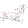 K-092 STEINHOF Фаркоп на Kia Sorento 2020- без снятия и подрезки бампера. Тип шара: AV (вертикальное быстросъемное крепление шара на ключе). Нагрузки: 2500/120 кг, масса фаркопа 24,8 кг (без электрики в комплекте)