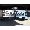 K026A GALIA Полностью оцинкованный фаркоп на Kia K2500 2003- (кроме 4x4), Kia Bongo 3 2006- (кроме 4x4). Тип шара: A. Установка без снятия и выреза бампера. Нагрузки: 1400/60 кг, масса фаркопа 16,76 кг